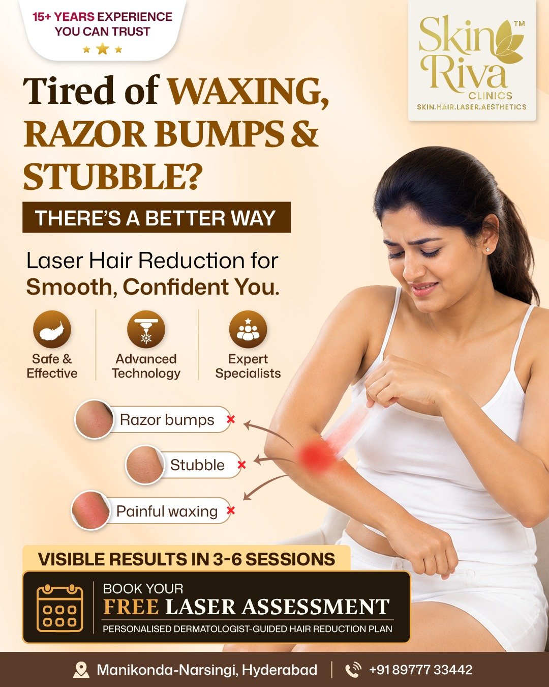Skin Riva Instagram post on laser treatments